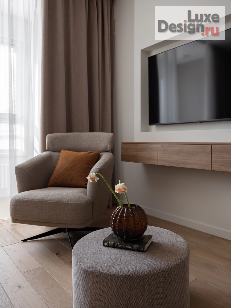 Дизайн интерьера квартиры "Уютная квартира 42 кв.м. с нотками ретро для молодой женщины" (фото 16)