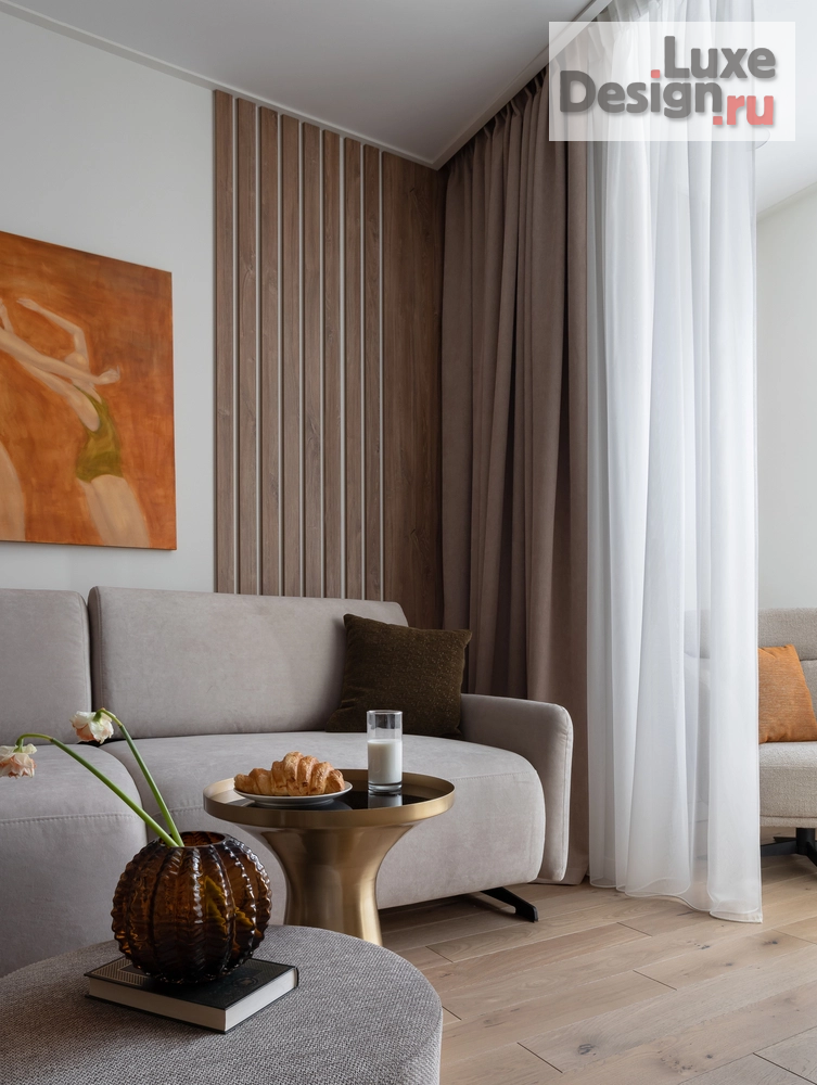 Дизайн интерьера квартиры "Уютная квартира 42 кв.м. с нотками ретро для молодой женщины" (фото 19)