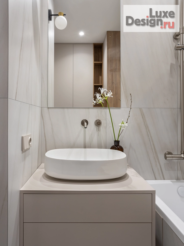 Дизайн интерьера квартиры "Уютная квартира 42 кв.м. с нотками ретро для молодой женщины" (фото 23)