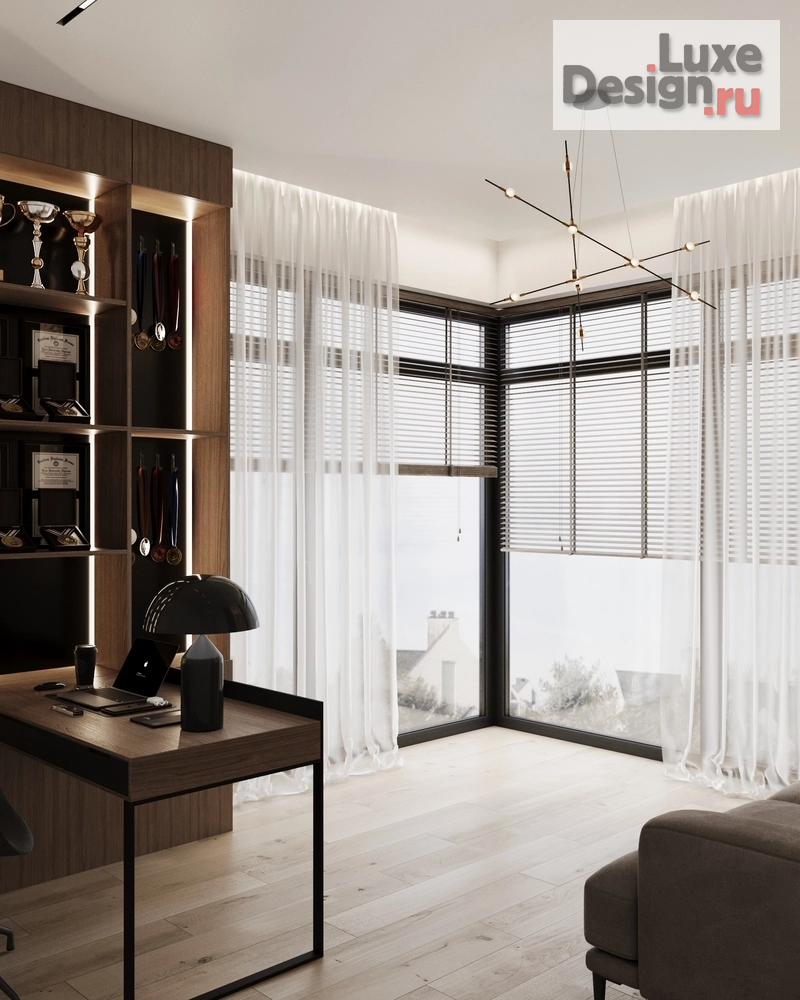 Дизайн интерьера коттеджа "Частный дом в п.Западный" (фото 73)