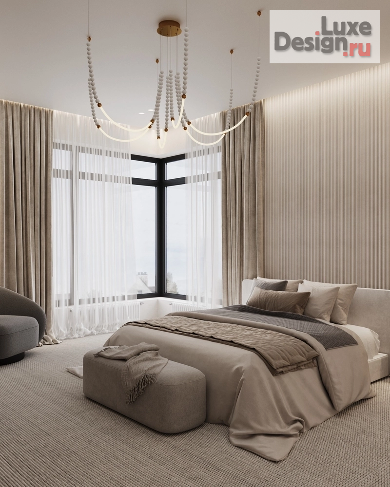 Дизайн интерьера коттеджа "Частный дом в п.Западный" (фото 60)