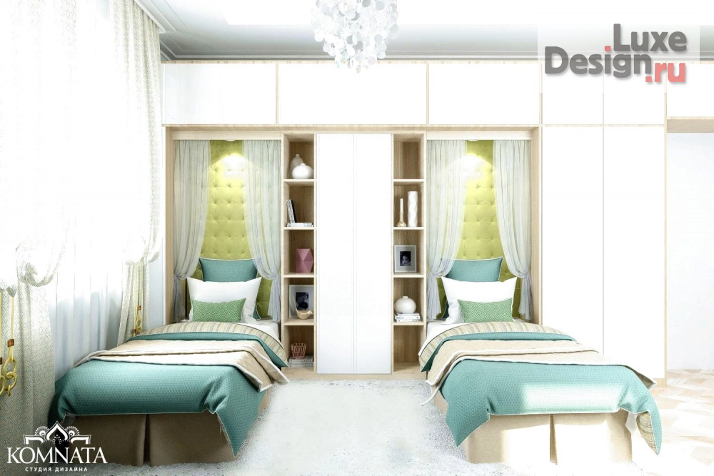 Дизайн интерьера детской "Дизайн интерьера детской "Волшебный Лес"" (фото 3)