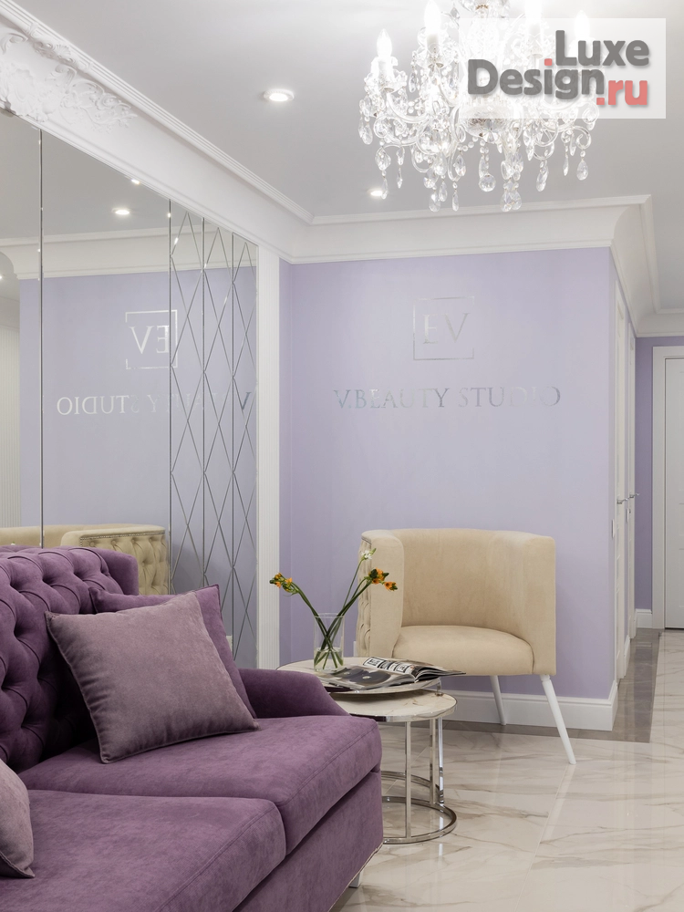 Дизайн интерьера салона красоты "Klinika, 60m2" (фото 1)