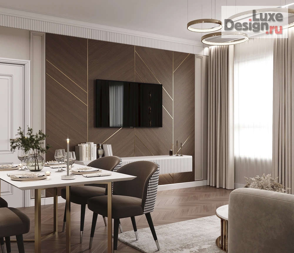 Дизайн интерьера квартиры "Квартира в ЖК Hygge, 94 m2" (фото 2)