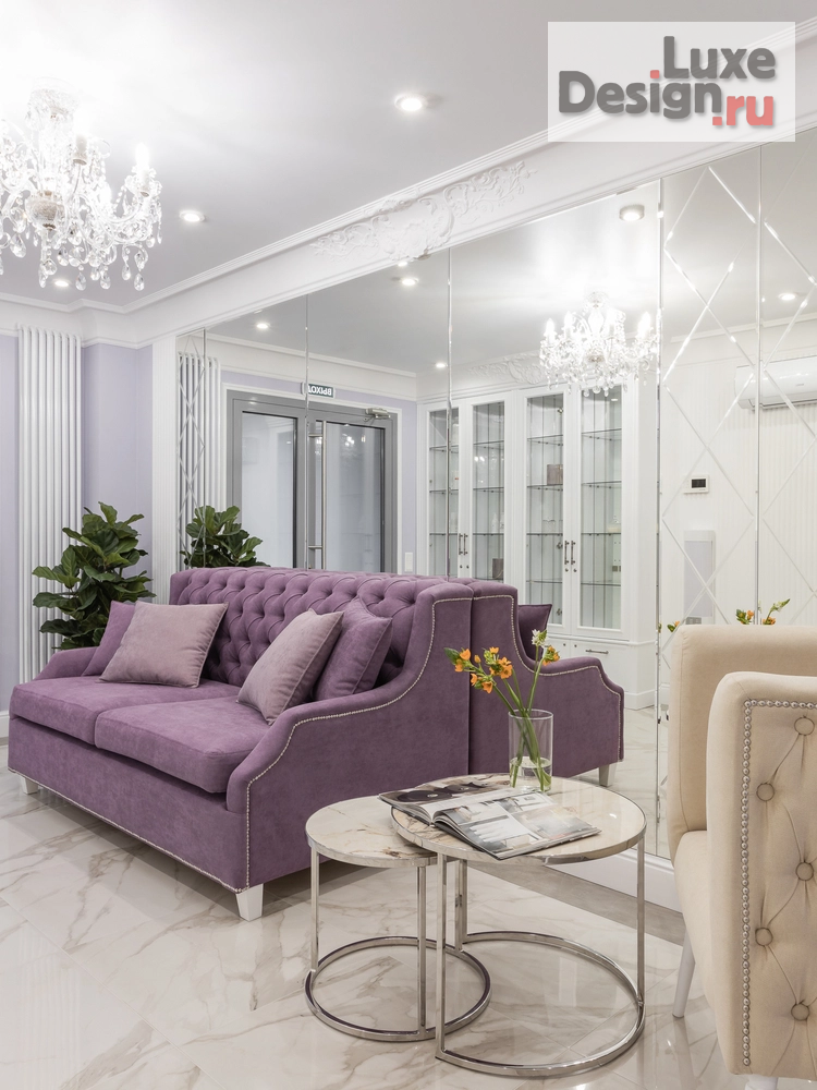 Дизайн интерьера салона красоты "Klinika, 60m2" (фото 2)