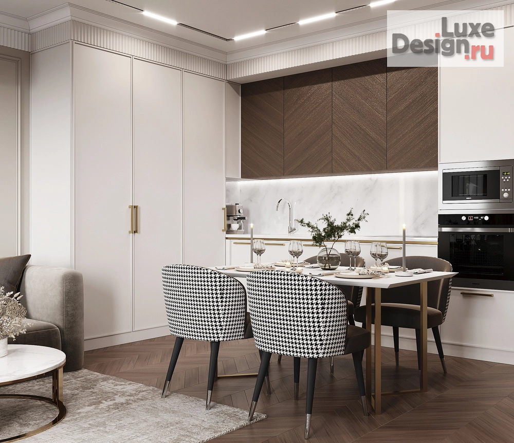 Дизайн интерьера квартиры "Квартира в ЖК Hygge, 94 m2" (фото 4)