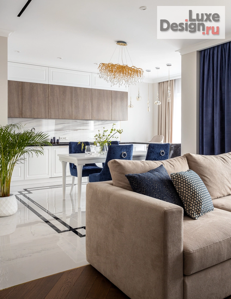 Дизайн интерьера квартиры "LESOPARKOVIY, 150 m2" (фото 5)