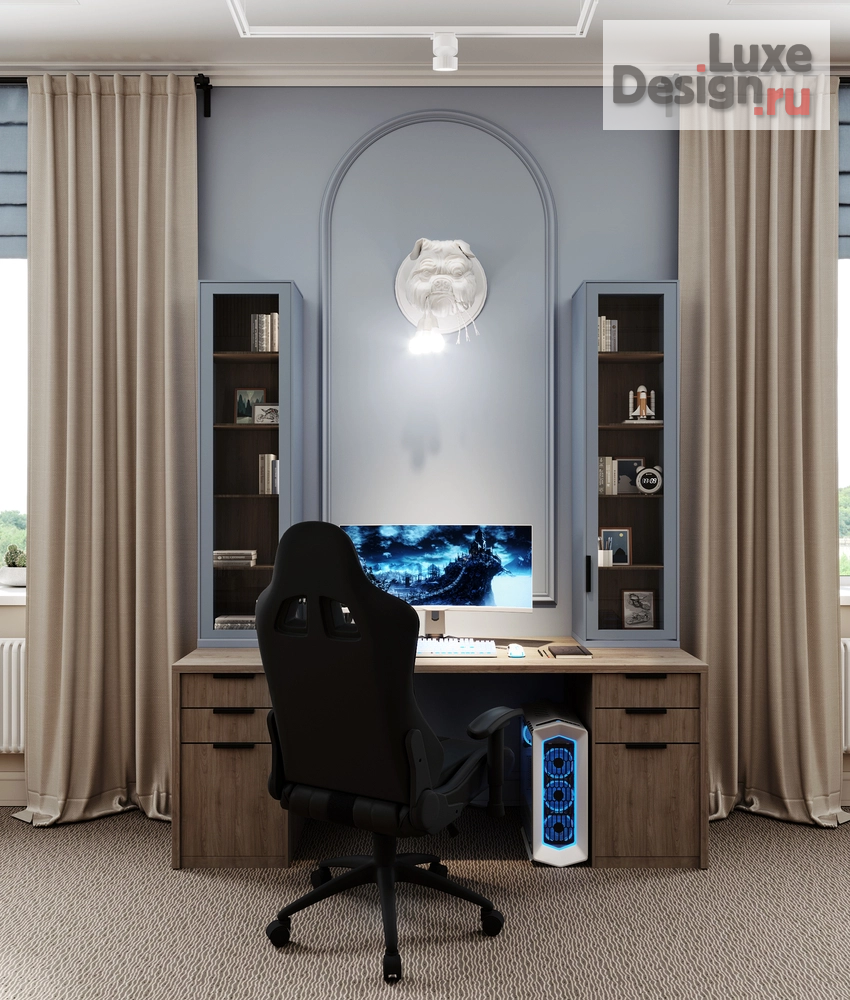 Дизайн интерьера частного дома "Семейная резиденция, дом 900м2" (фото 16)