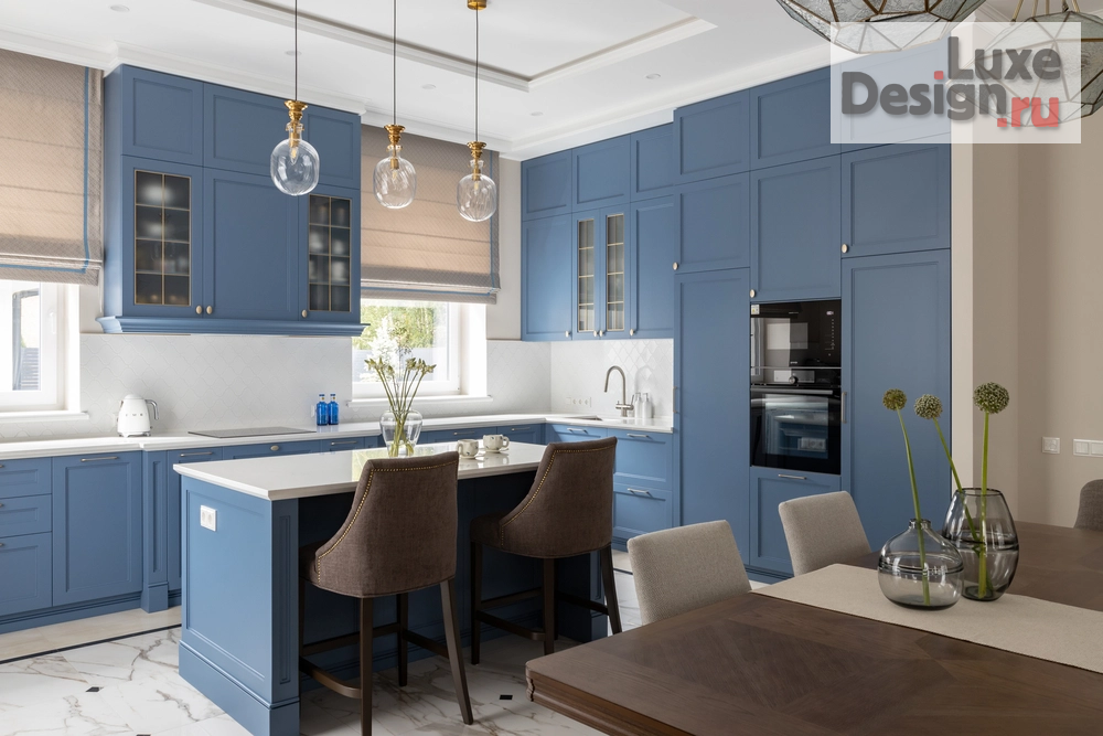 Дизайн интерьера частного дома "Неизменная классика в загородном доме" (фото 1)