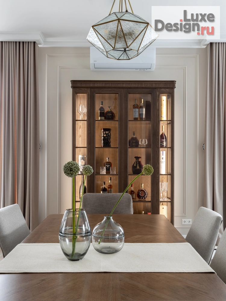 Дизайн интерьера частного дома "Неизменная классика в загородном доме" (фото 8)