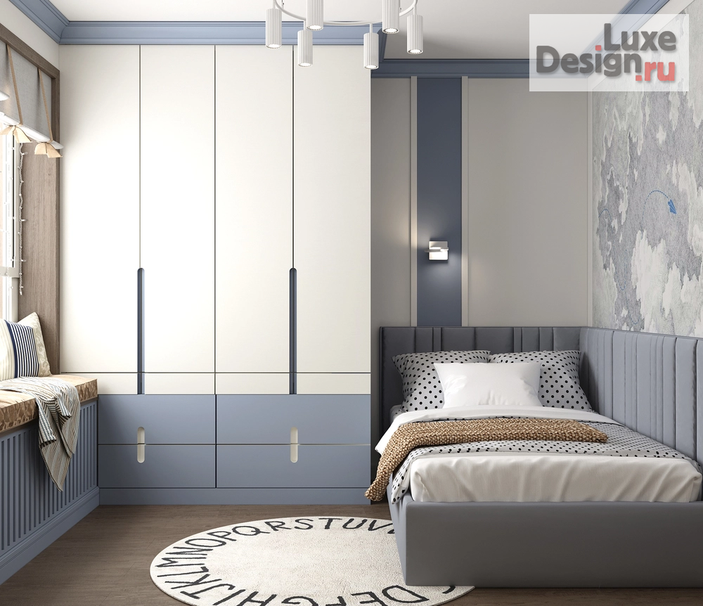 Дизайн интерьера трехкомнатной квартиры "Интерьер квартиры в ЖК Хюгге " (фото 15)