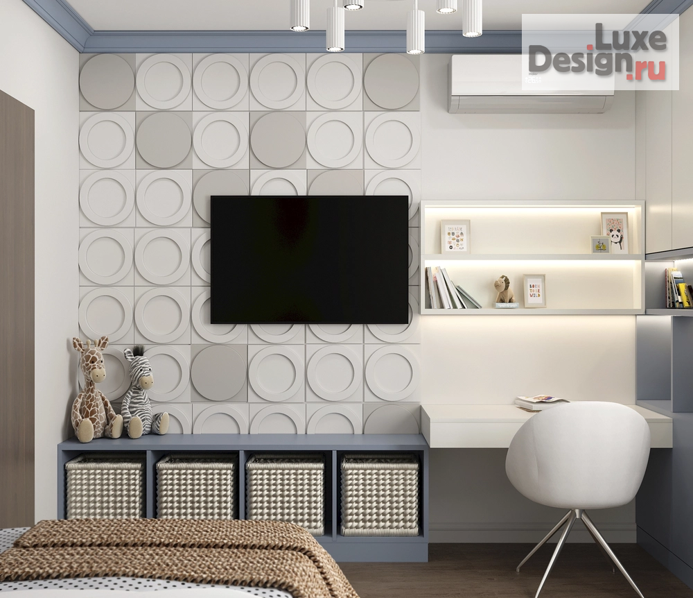 Дизайн интерьера трехкомнатной квартиры "Интерьер квартиры в ЖК Хюгге " (фото 18)