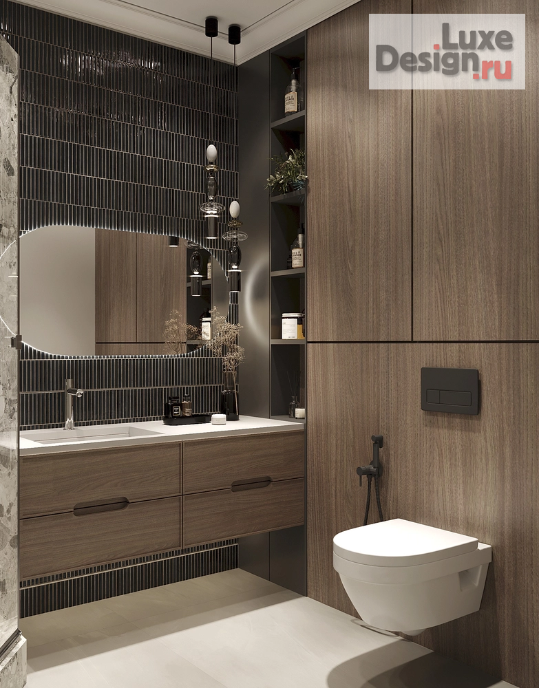 Дизайн интерьера трехкомнатной квартиры "Интерьер квартиры в ЖК Хюгге " (фото 20)