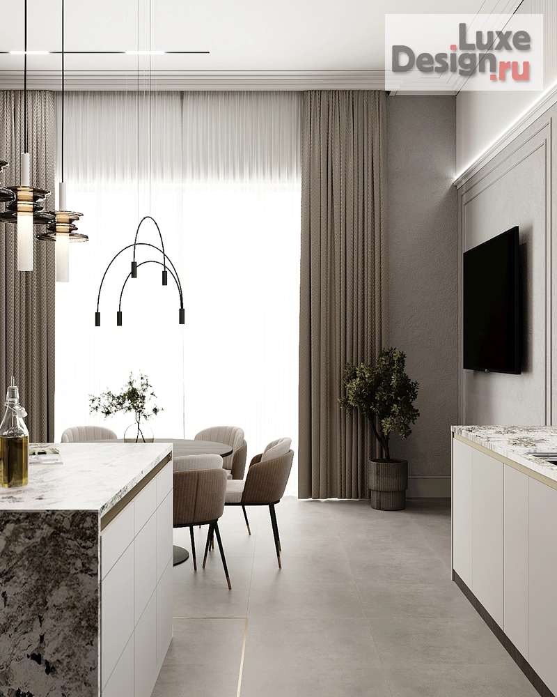 Дизайн интерьера частного дома "Интерьер дома 500 м2, г. Москва" (фото 12)