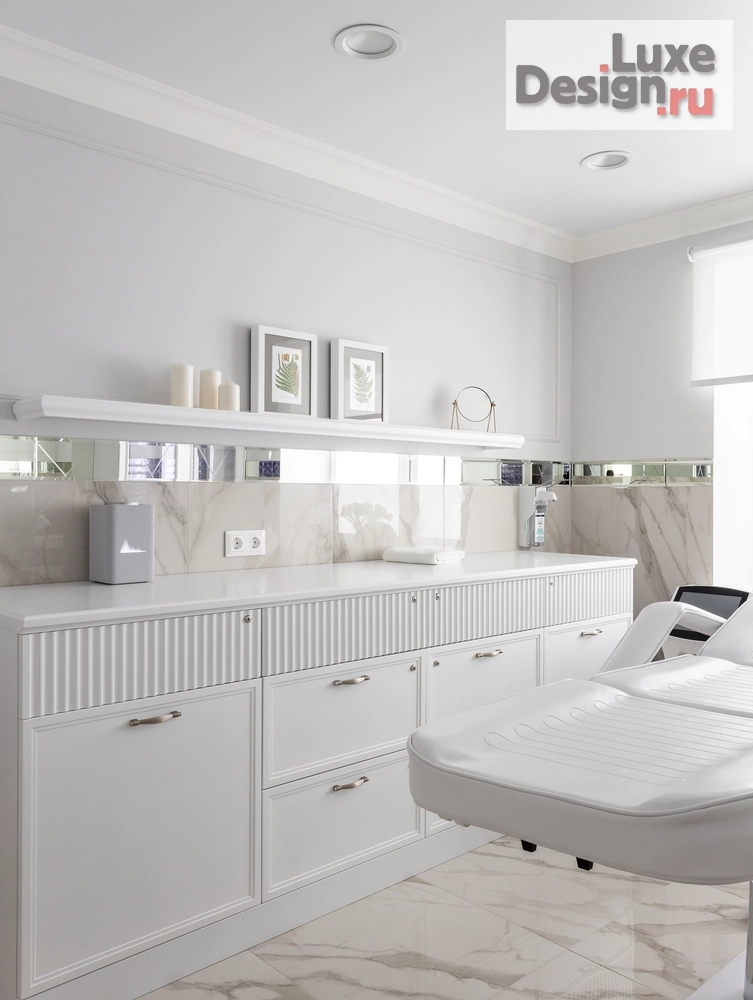 Дизайн интерьера салона красоты "Klinika, 60m2" (фото 6)