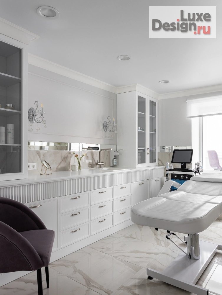 Дизайн интерьера салона красоты "Klinika, 60m2" (фото 8)