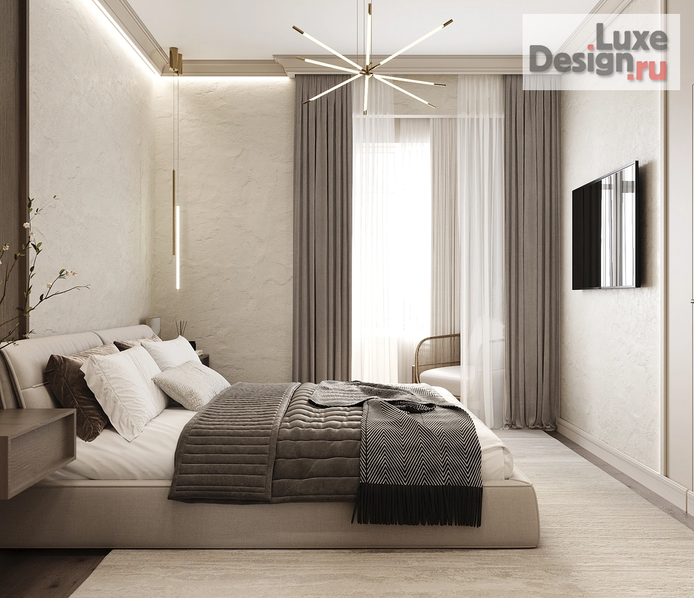 Дизайн интерьера трехкомнатной квартиры "Интерьер квартиры в ЖК Хюгге " (фото 10)