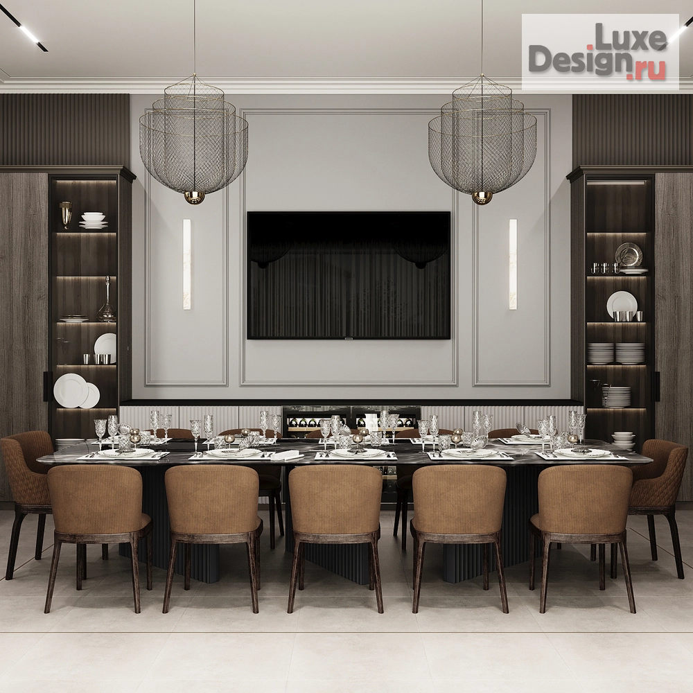 Дизайн интерьера частного дома "Интерьер дома 500 м2, г. Москва" (фото 16)