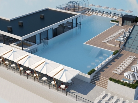 Дизайн интерьера в Челябинске "Термы "Лето". Эскизный проект крыши."