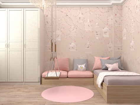 Дизайн интерьера в Челябинске "Детская комната"