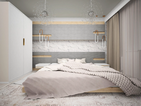 Дизайн интерьера в Челябинске "Спальня"