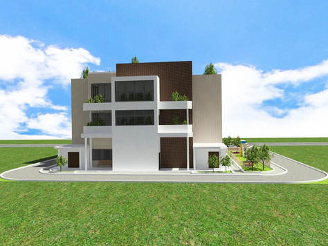 Частная архитектура в Челябинске "Малоквартирный жилой дом"