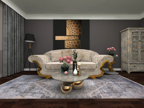 Дизайн интерьера гостиной в Челябинске "Гостиная"