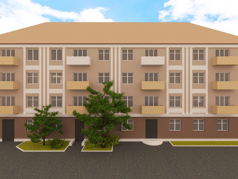 Дизайн интерьера общественной архитектуры в Челябинске "Отделка фасада"