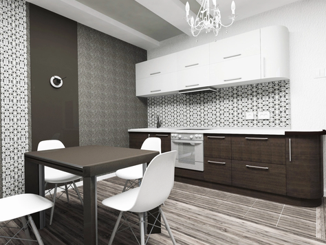 Дизайн интерьера кухни в Челябинске "Кухня"