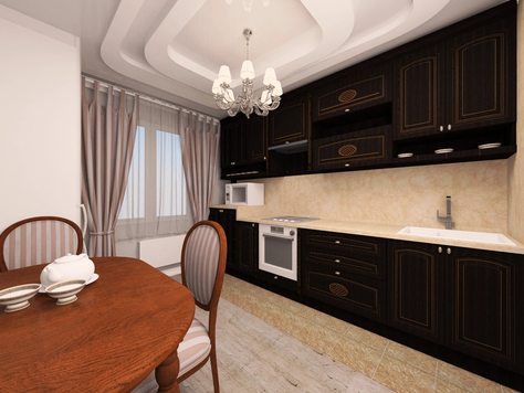 Дизайн интерьера кухни в Челябинске "Кухня"