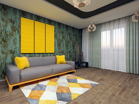 Дизайн интерьера гостиной в Челябинске "Гостиная"