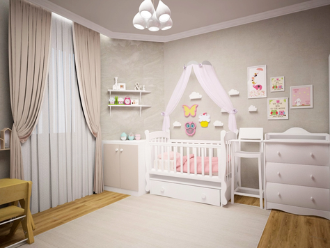 Дизайн интерьера в Челябинске "Детская комната"