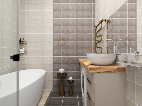 Дизайн интерьера в Челябинске "Ванная"