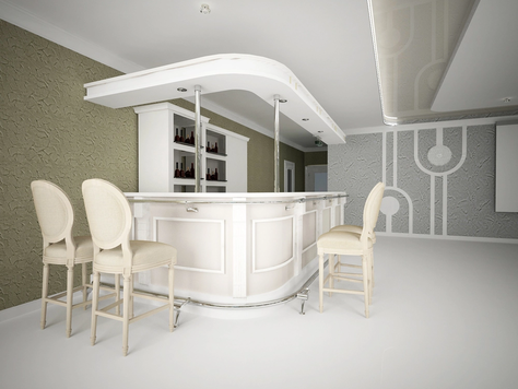 Дизайн интерьера общественного интерьера в Челябинске "Зона бара"