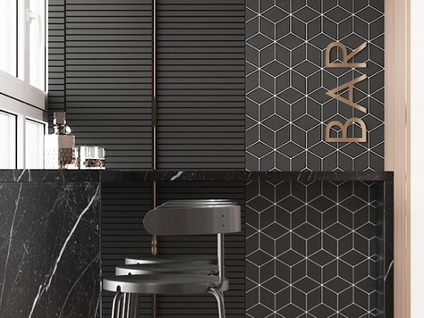 Дизайн интерьера лоджий в Челябинске "Балкон-бар, с барной стойкой "