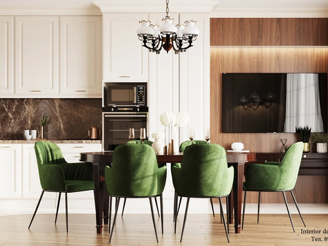 Дизайн интерьера пентхауса в Челябинске "Дизайн проект дома в Благодатово"