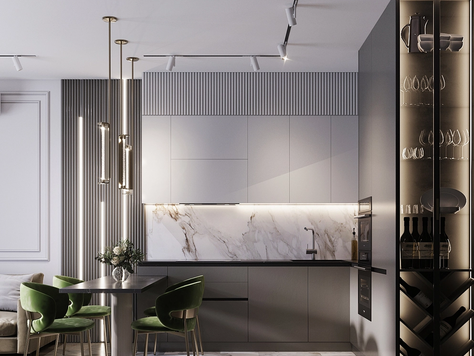 Дизайн интерьера в Челябинске "Дизайн интерьера квартиры в L-Town"