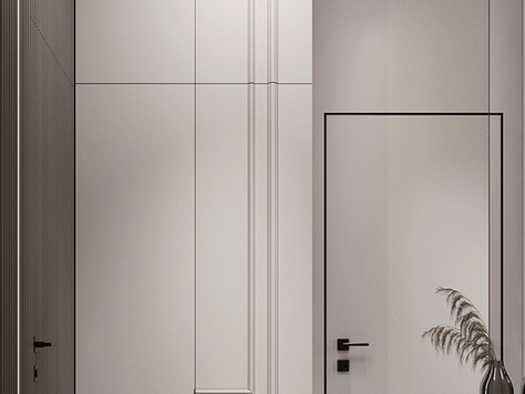 Дизайн интерьера в Челябинске "Прихожая, из дизайн проекта евартиры в L-Town"