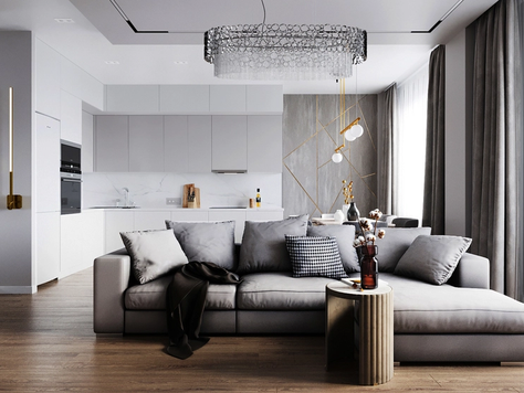 Дизайн интерьера в Челябинске "Квартира в ЖК Манхеттен"