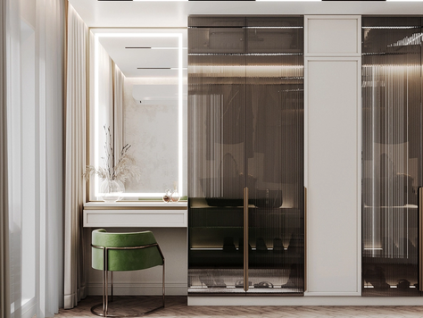 Дизайн интерьера кабинета в Челябинске "Дизайн женского кабинета дома"