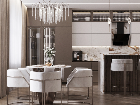 Дизайн интерьера квартиры-студии в Челябинске "Квартира в современном стиле"