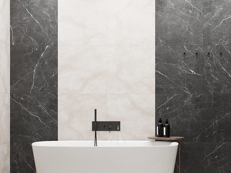 Дизайн интерьера ванной в Челябинске "Ванная комната, в мужском представлении"