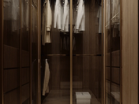 Дизайн интерьера в Челябинске "Гардеробная в современном стиле"