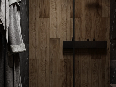 Дизайн интерьера в Челябинске "Санузел в мастер-спальне ЖК "Лесопарковый""