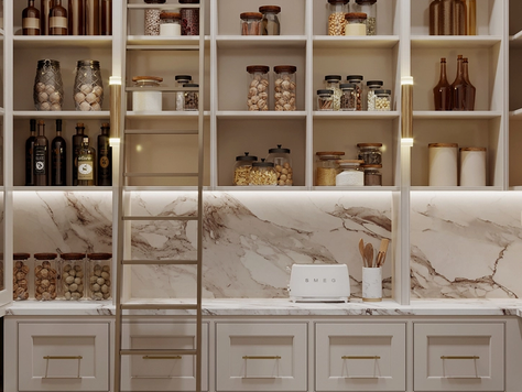 Дизайн интерьера в Челябинске "Кладовая при кухне/ Вилла"