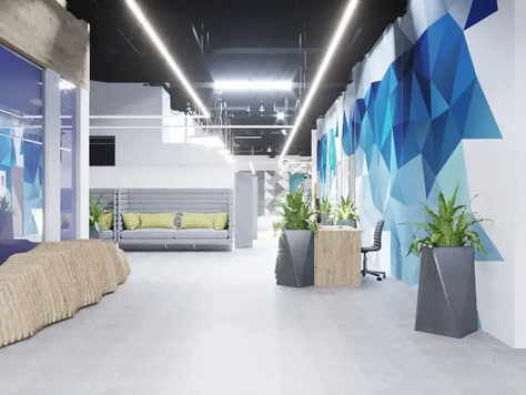 Дизайн интерьера в Челябинске "Интерсвязь - офис, 855 м², Челябинск"