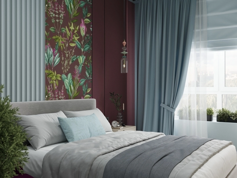 Дизайн интерьера двухкомнатной квартиры в Челябинске "Квартира в жк Ньютон "