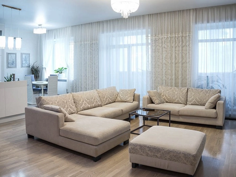 Дизайн интерьера апартаментов в Челябинске "Апартаменты в Соколиной горе"
