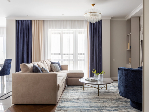 Дизайн интерьера в Челябинске "LESOPARKOVIY, 150 m2"